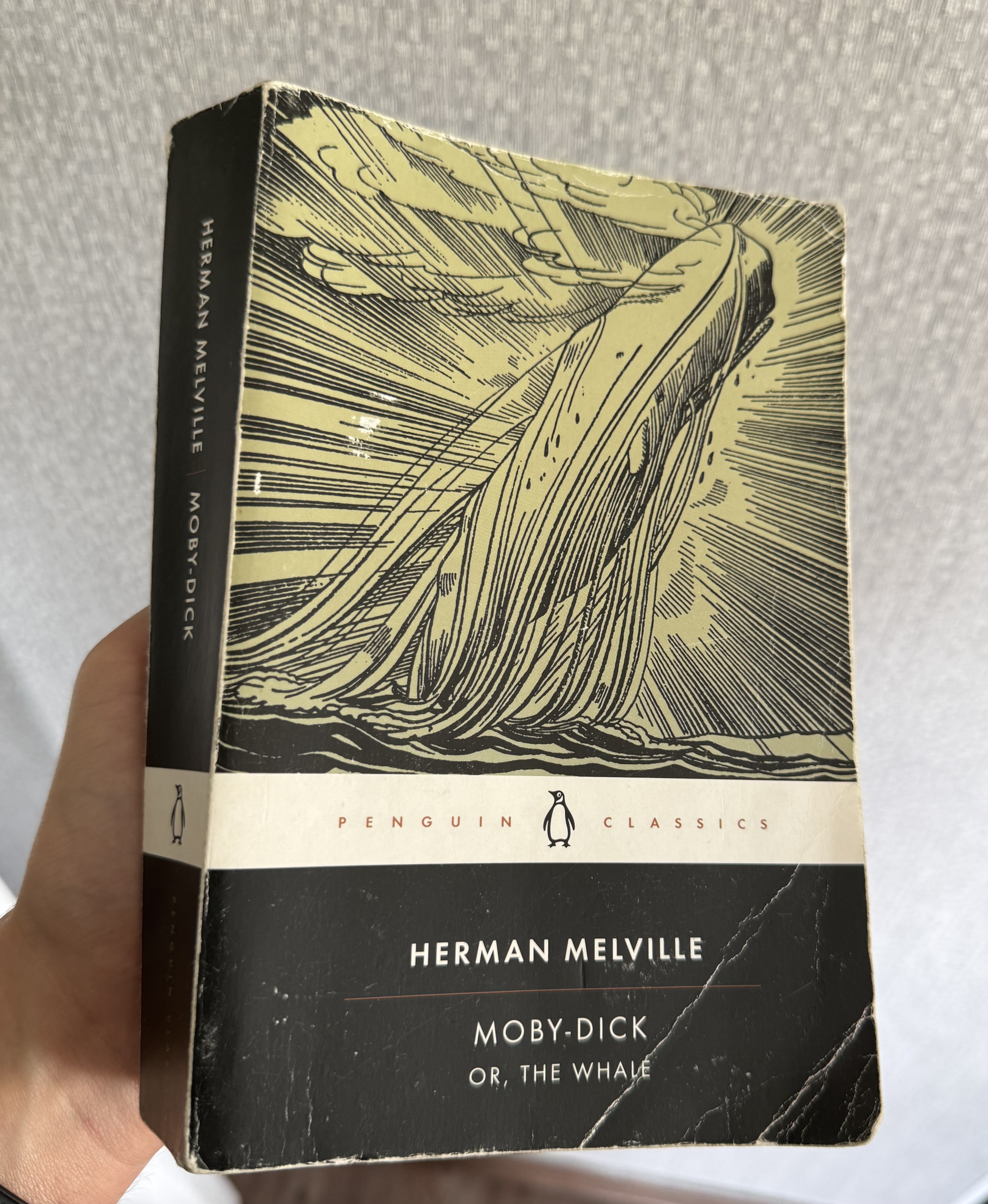 My copy of Moby-Dick